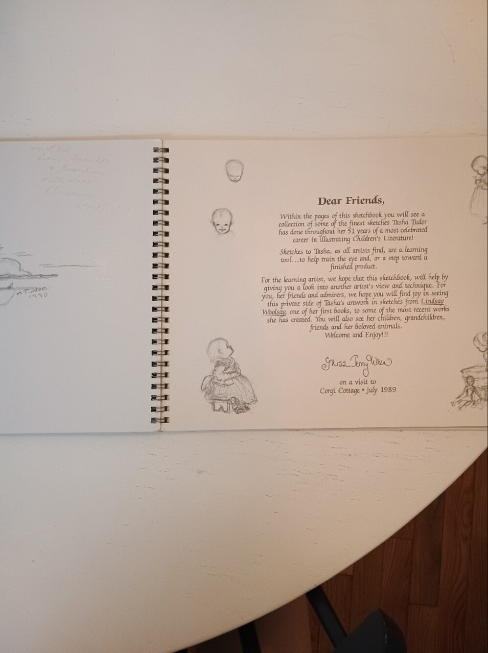 Tasha Tudor's Sketchbook Book - Picture 4 of 4
